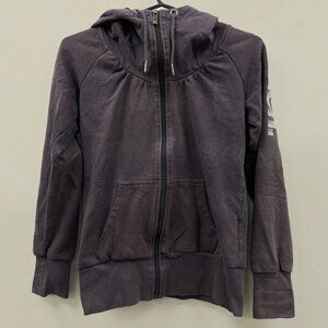 BENCH Women’s Purple Zip Up Hoodie Size Medium